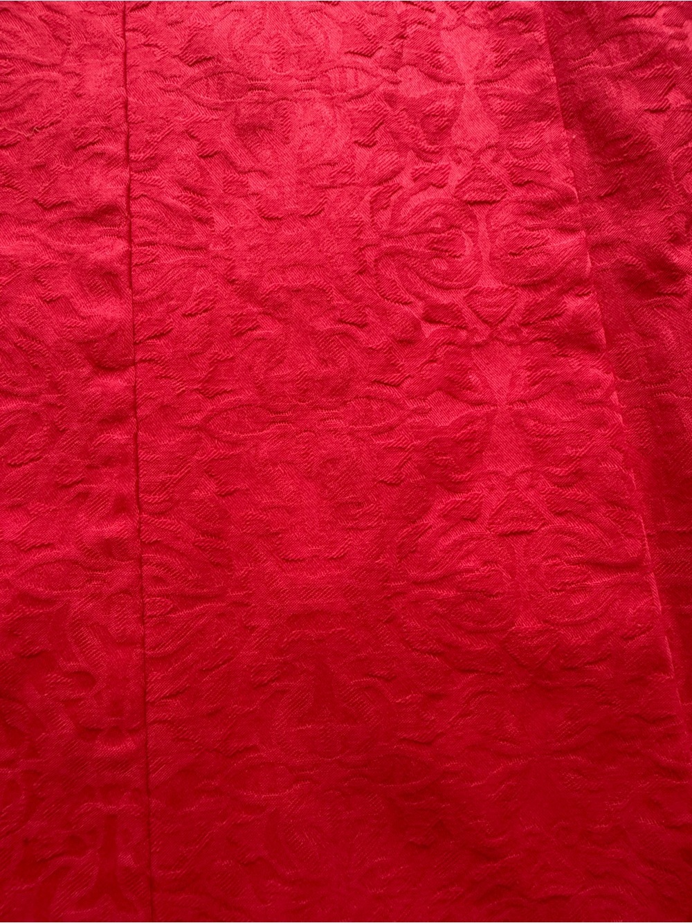 Talbots Woman 18W NWT Coral Pink Floral Jacquard Fit & Flare Dress - Picture 8 of 11
